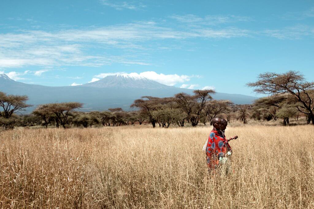 Grass Seed Bank Maasai women