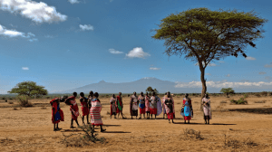 Filming of movie roadshow