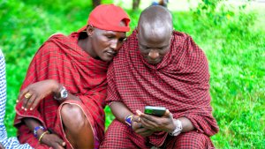 Farmers using Kijani App